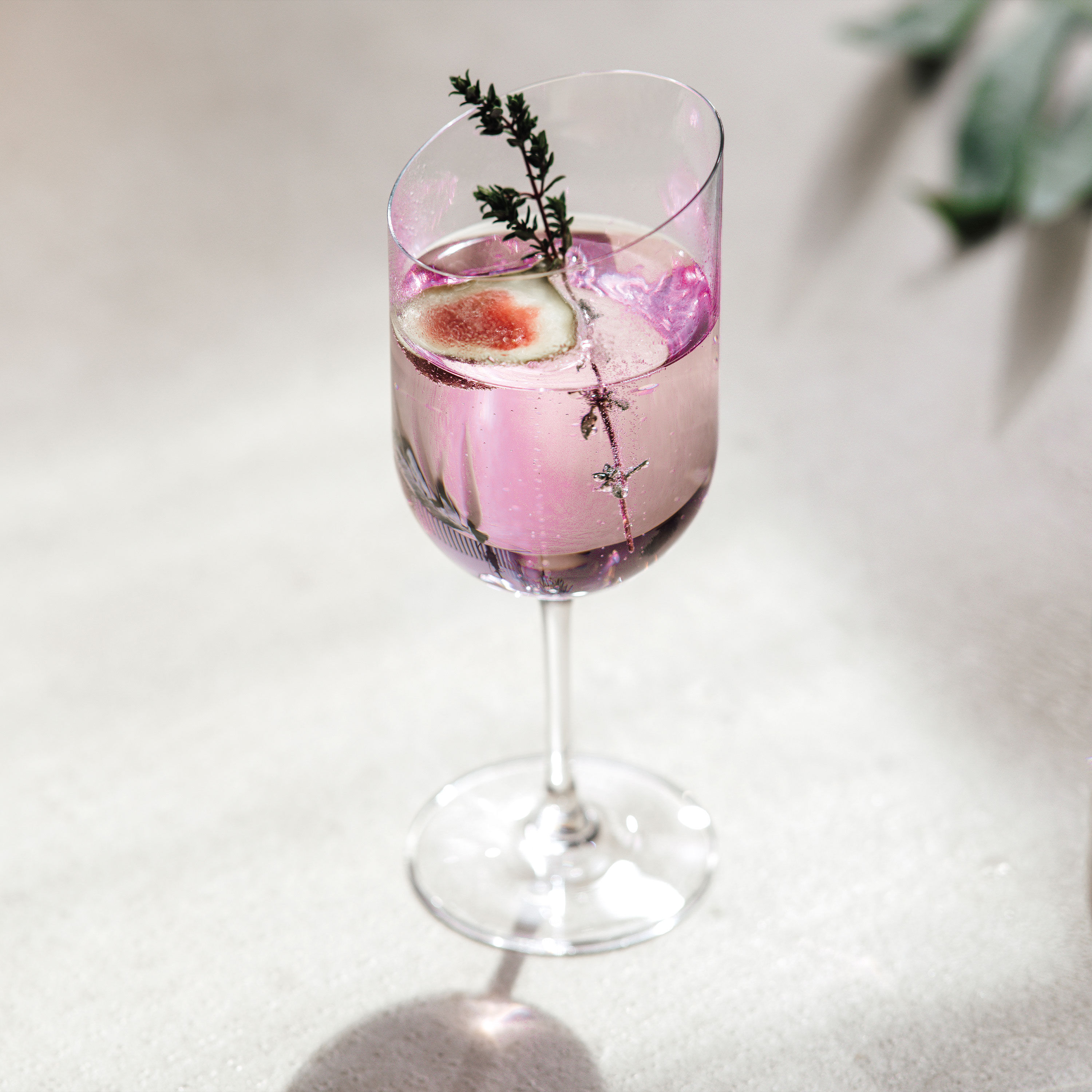 NewMoon White wine glass Clear, 4.1 oz, crystal glass