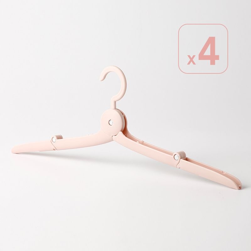 Evorest Bags - Set van 4: Opvouwbare kledinghanger voor op reis