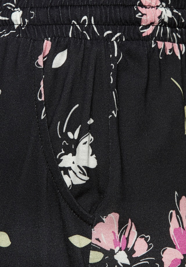 Vivance Jerseyhose  mit grossem Blumendruck, Schlupfhose aus Jersey