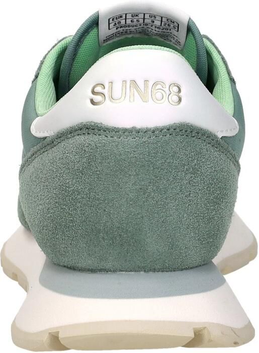 Sun68 Sun 68 Ally Solid Nylon Sneakers Dames Groen