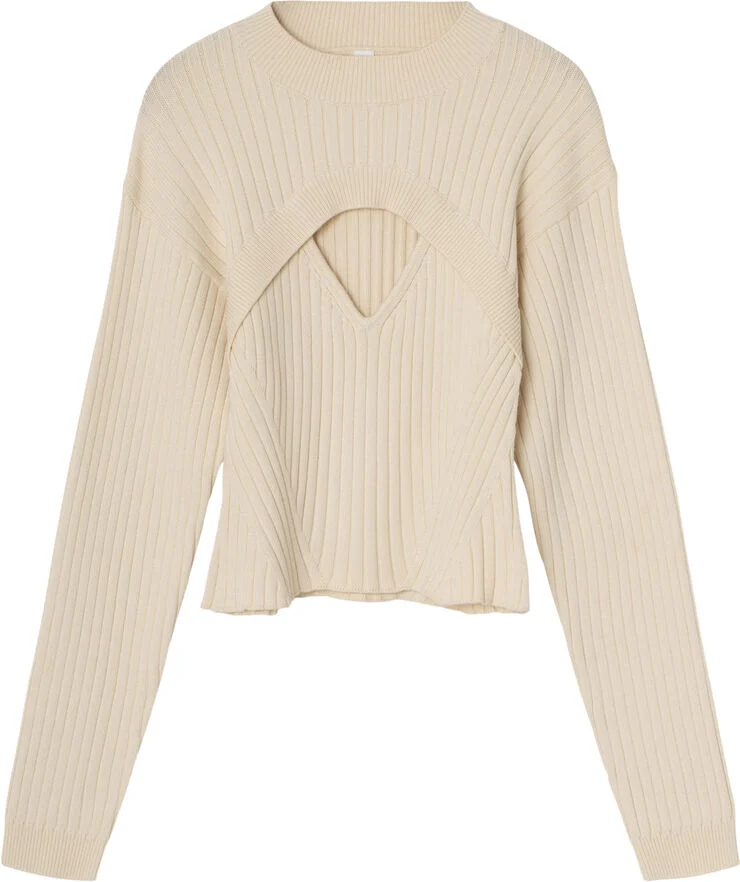 Résumé VivianRS Knit Blouse Creme