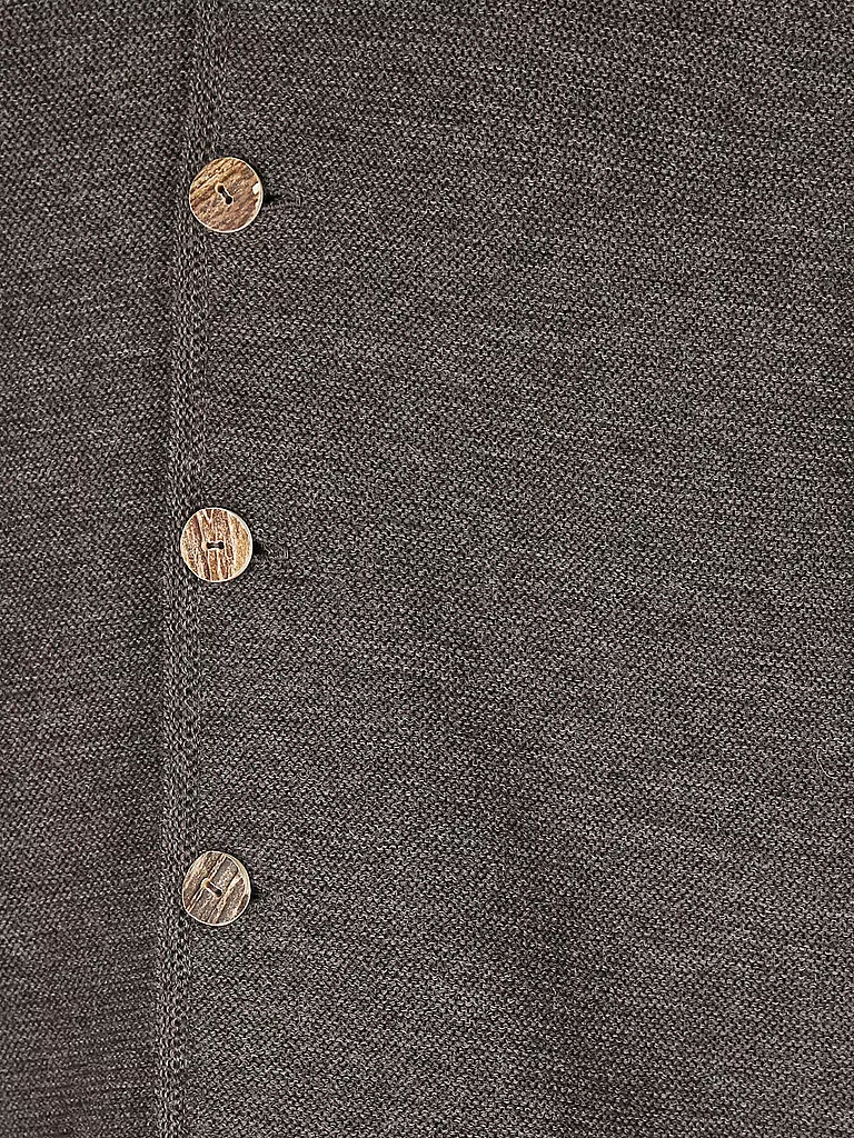 GOTTSEIDANK Trachten Strickjacke ALOISIUS grau