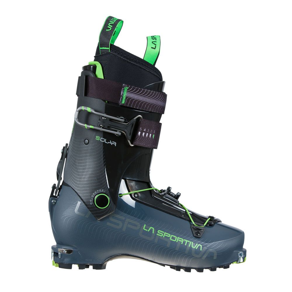 La Sportiva SOLAR - Chaussures ski randonné Homme graphite/jasmine green