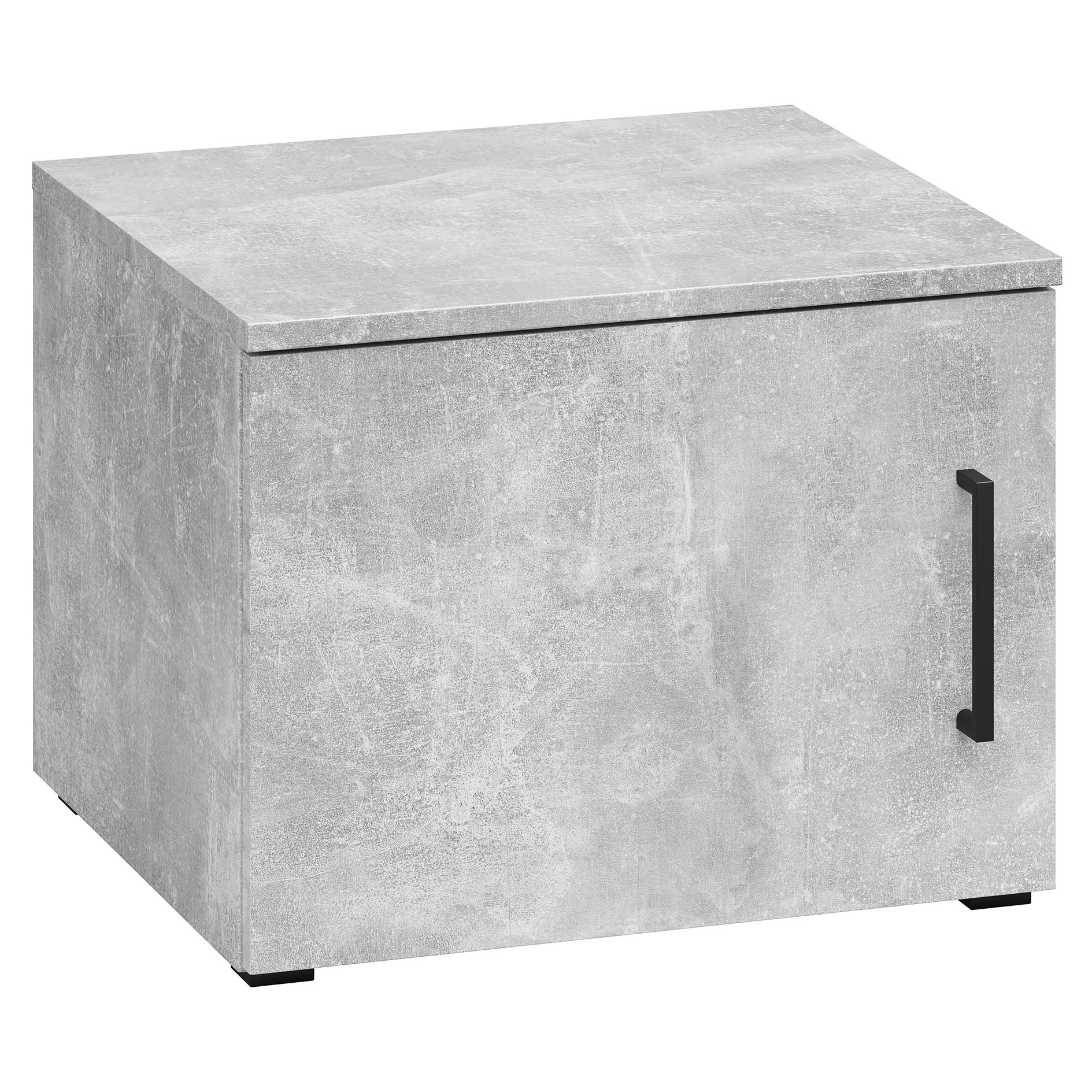 Aufsatzelement - auch hängend verwendbar - Betonoptik - Breite 45 cm