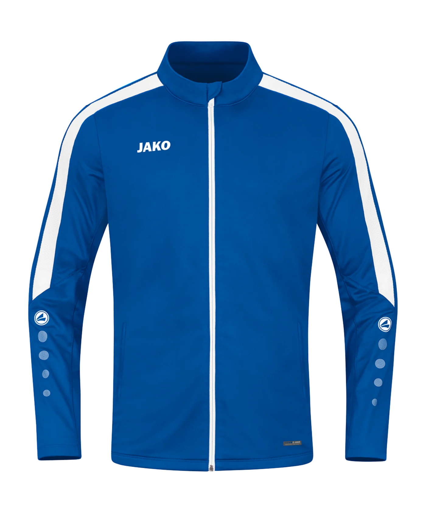 JAKO Power Polyesterjacke Blau Weiss F400