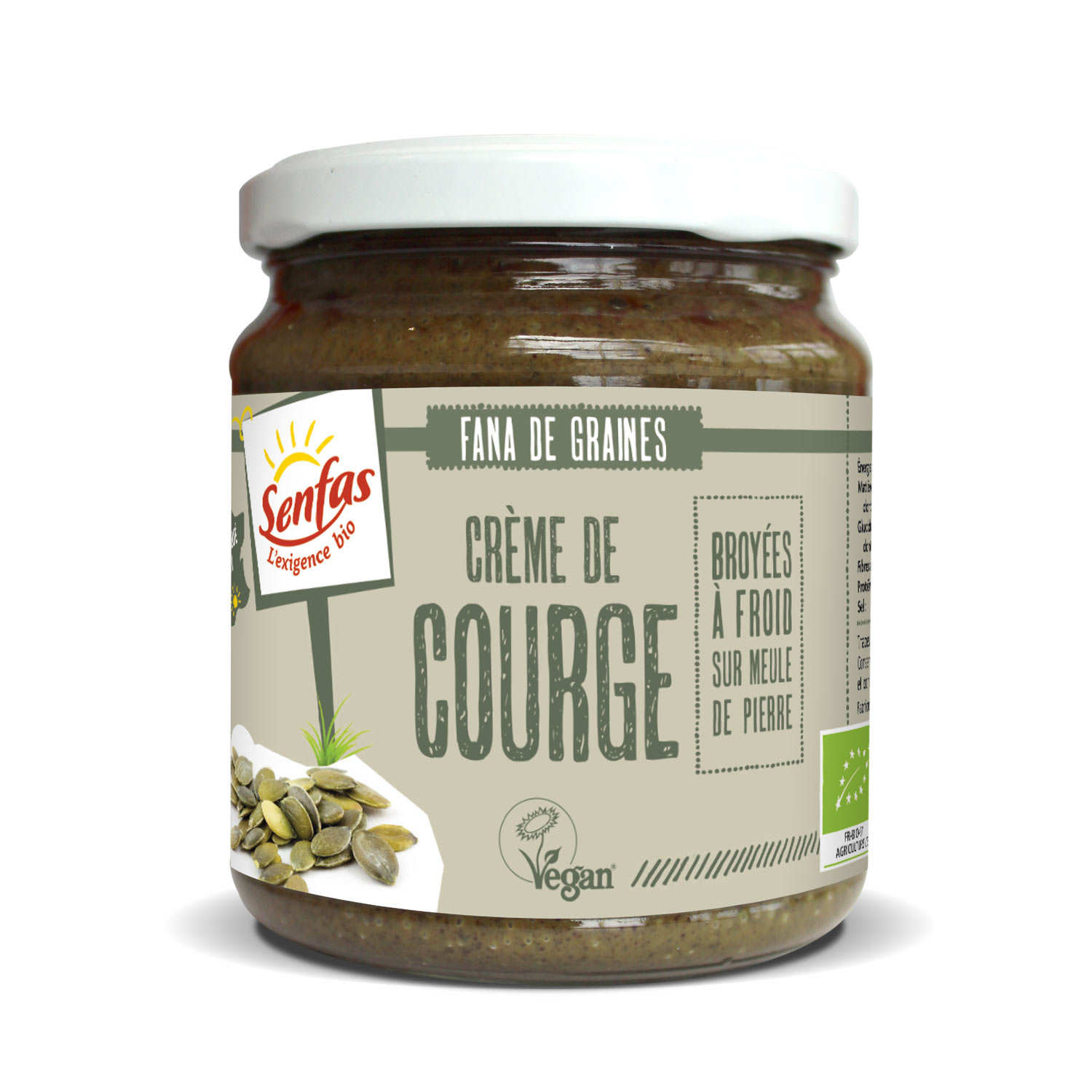 Crème de graines de courge bio