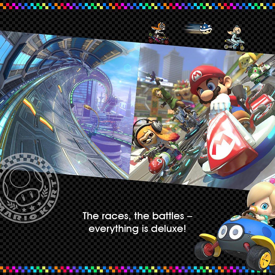 Super Mario GAME Mario Kart 8 Deluxe
