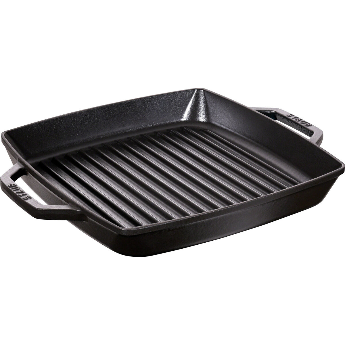 Pure Grill kvadratisk 28 cm svart