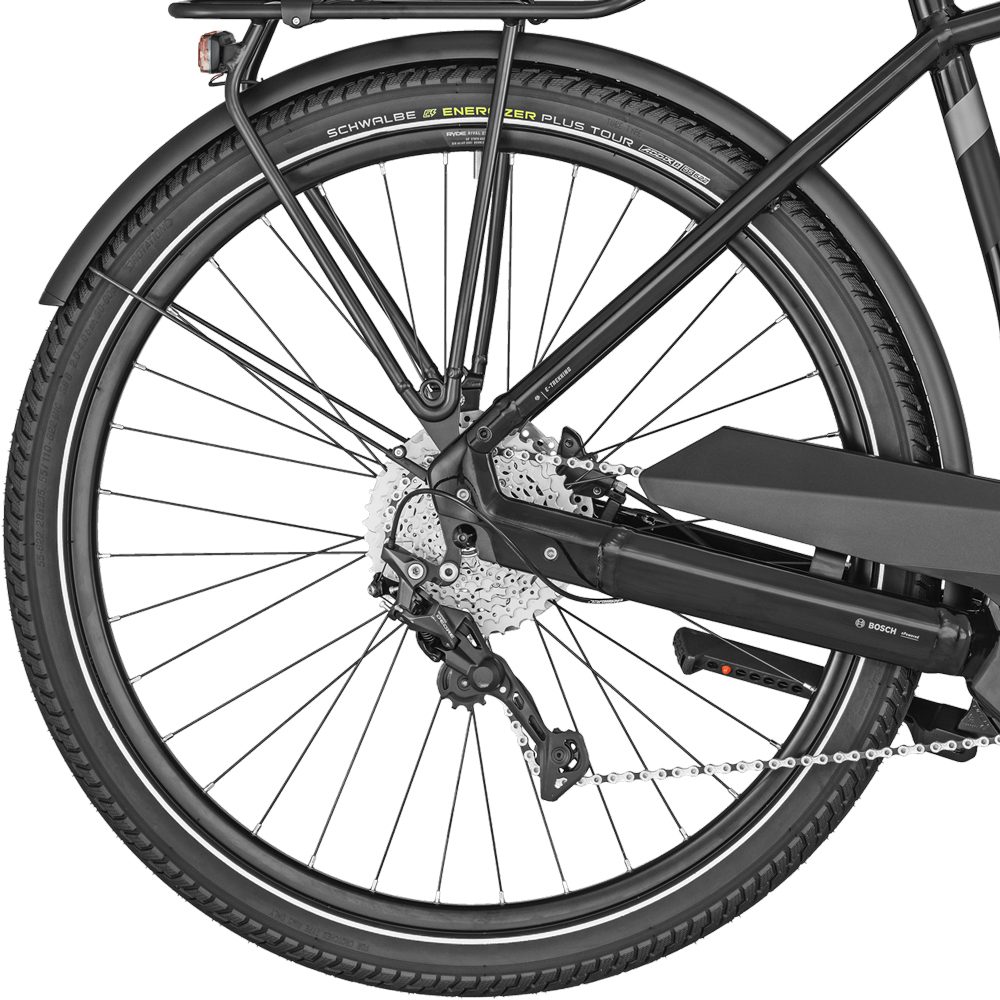 Bergamont E-Horizon Edition 6 Gent E-Trekkingrad Herren schwarz