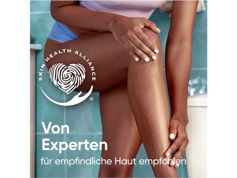 Gillette Venus Rasierklingen Pro ComfortGlide Sensitive 6 S Ersatzklingen für Damen mit langlebigem Metallhandstück und Duschhalterung