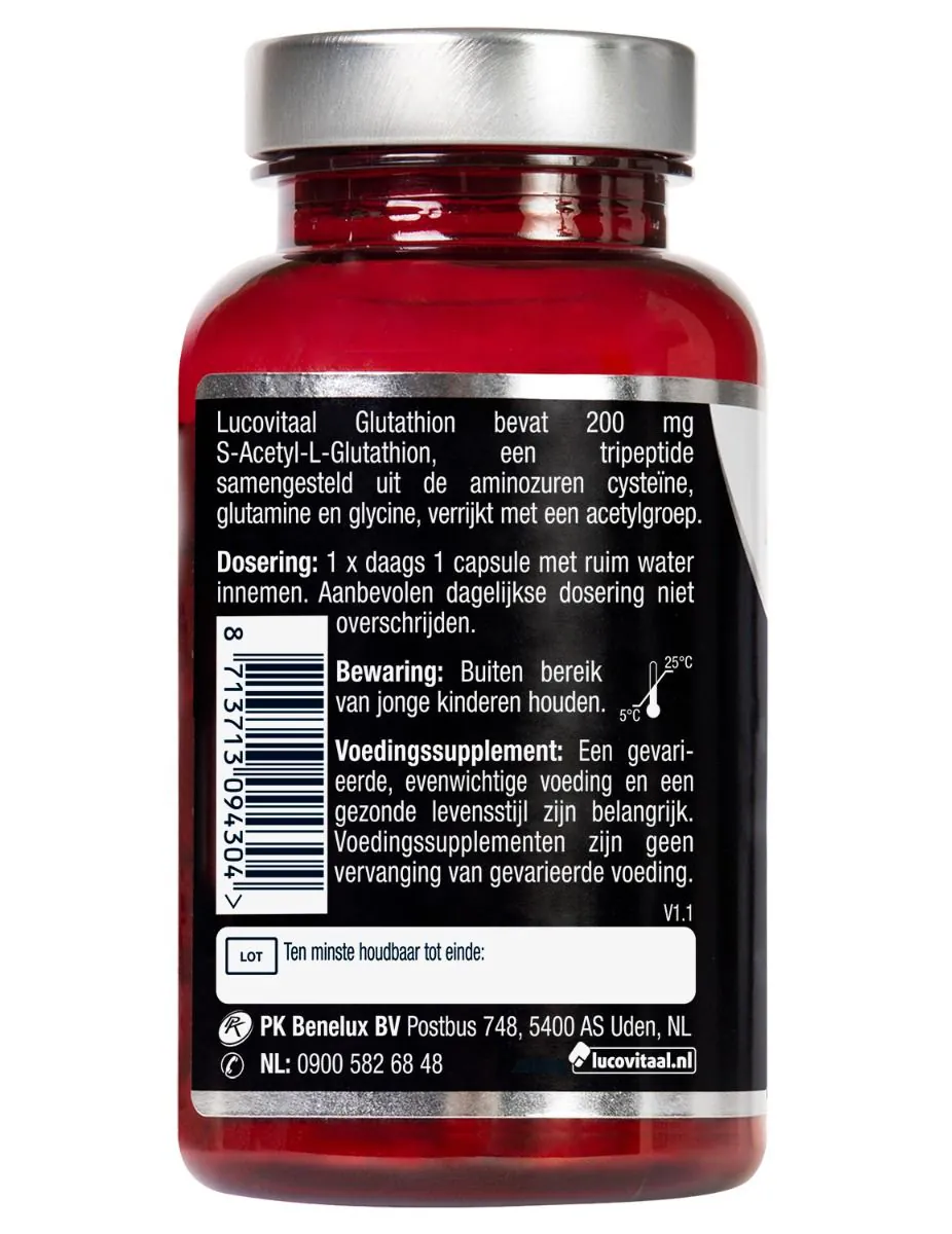 Puur Glutathion 60 capsules