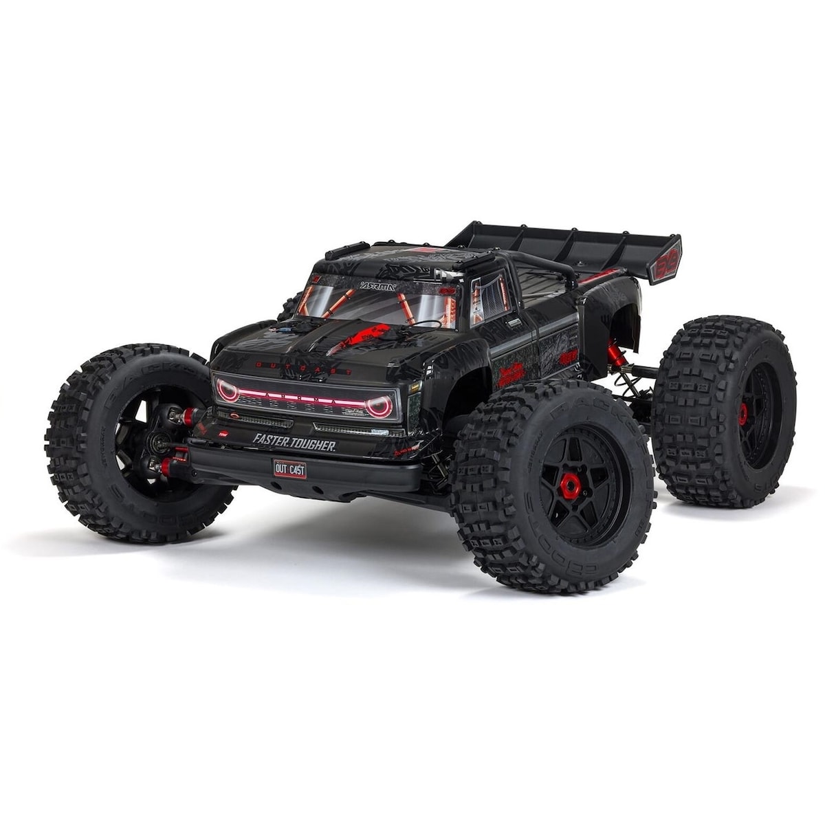 ARRMA Outcast 1/5 4X4 8S EXB StuntTruck RTR Black