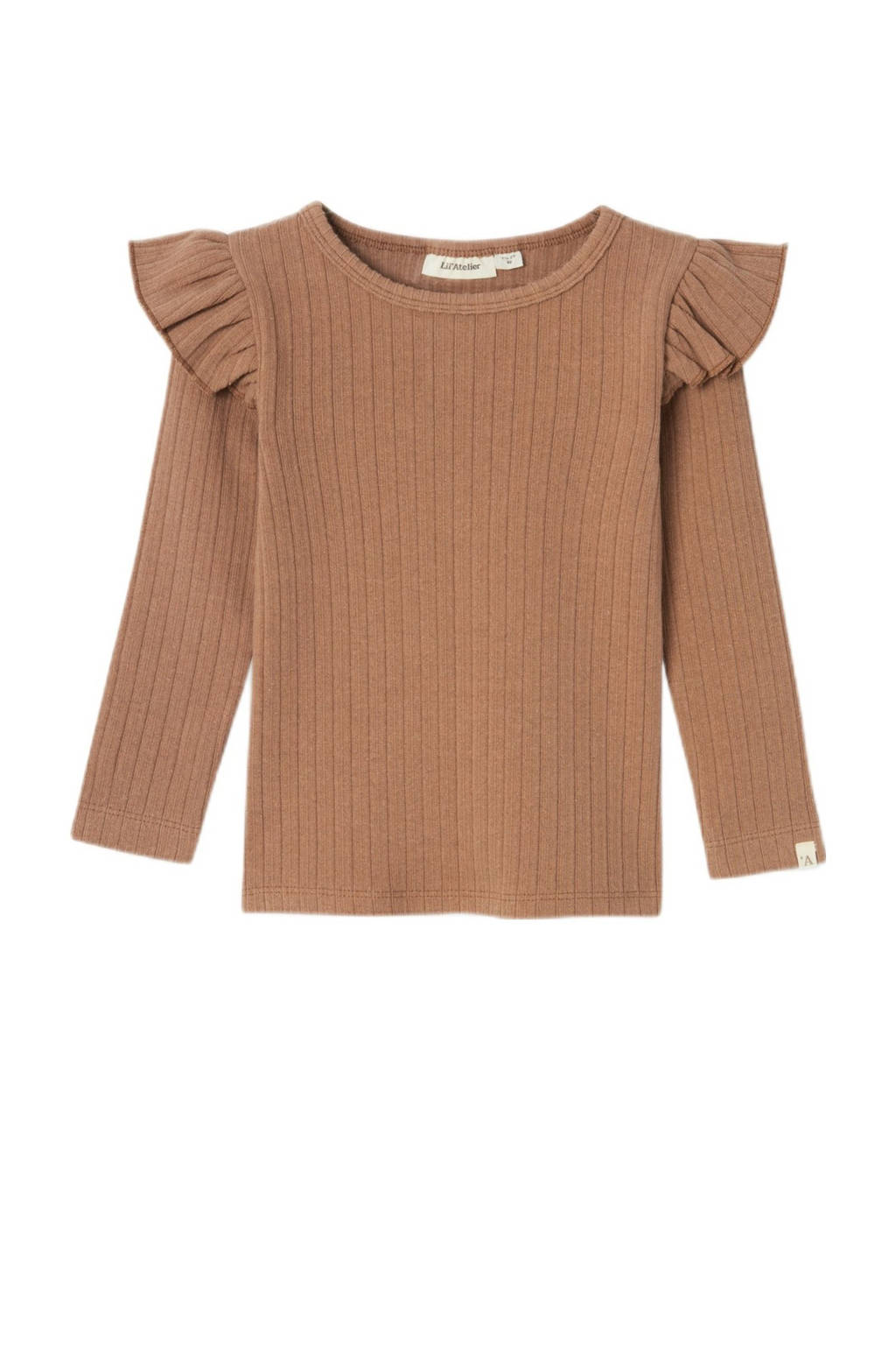 LIL' ATELIER longsleeve NMFNIVA bruin