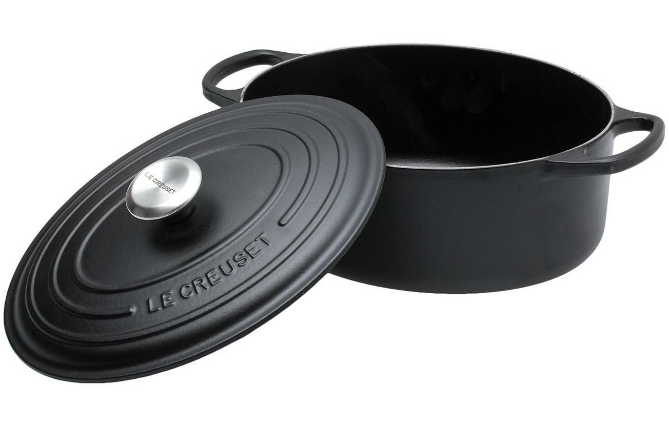 Le Creuset braadpan - cocotte ovaal 29cm, 4,7L zwart