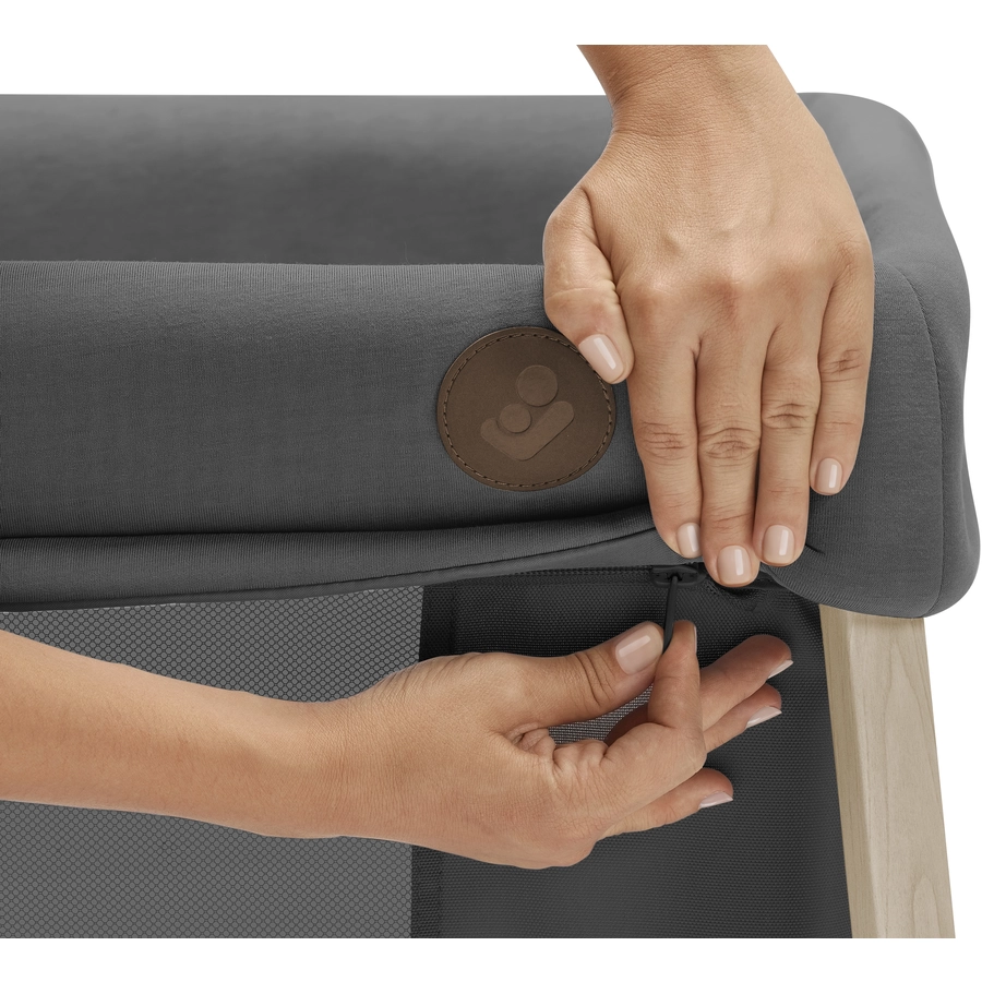 MAXI COSI 2-in-1 Reisebett Iris Beyond Graphite Eco