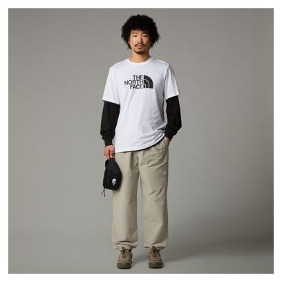 T-Shirt Manches Courtes The North Face Easy Blanc