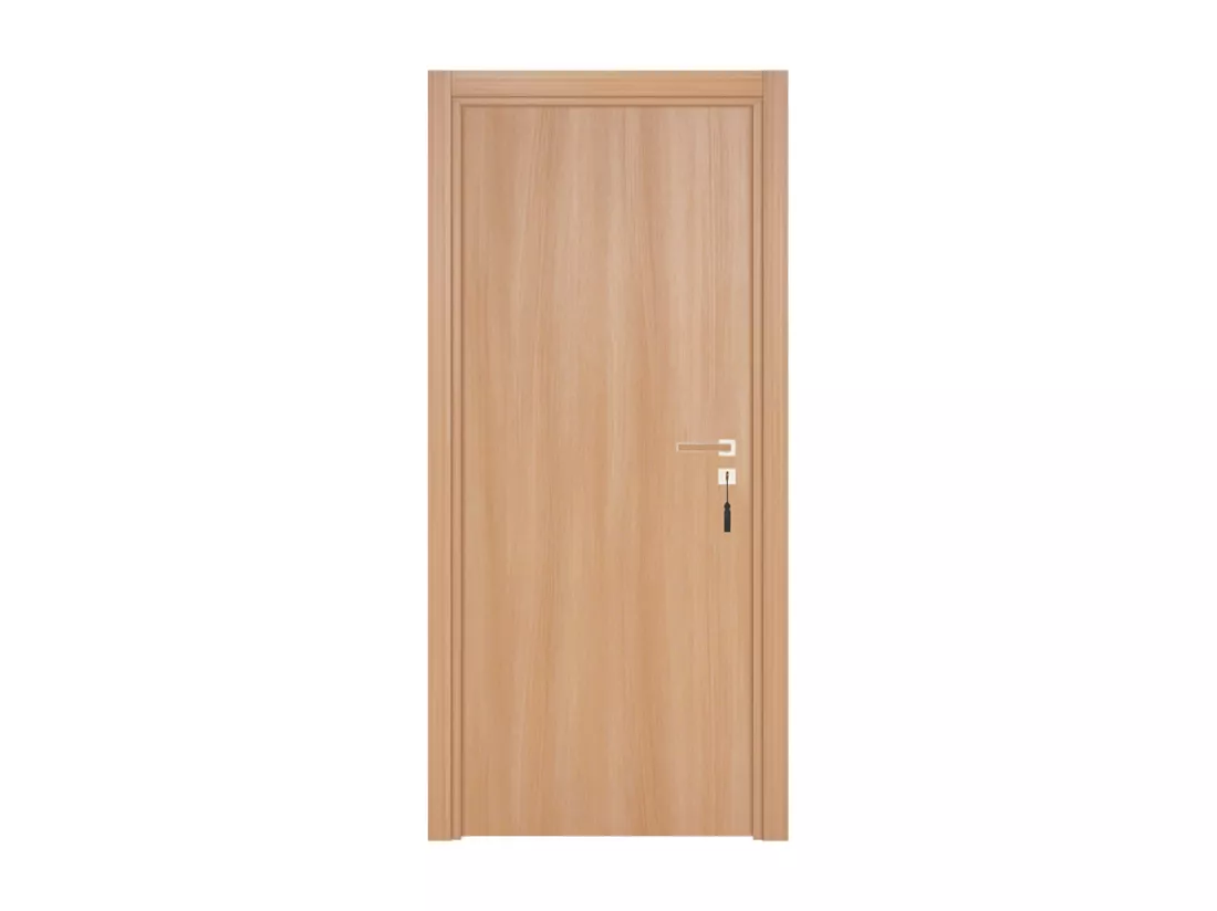 Bloc-porte pose fin de chantier collection Premium Miro, H.204 x l.83 cm, aspect chêne naturel, réversible
