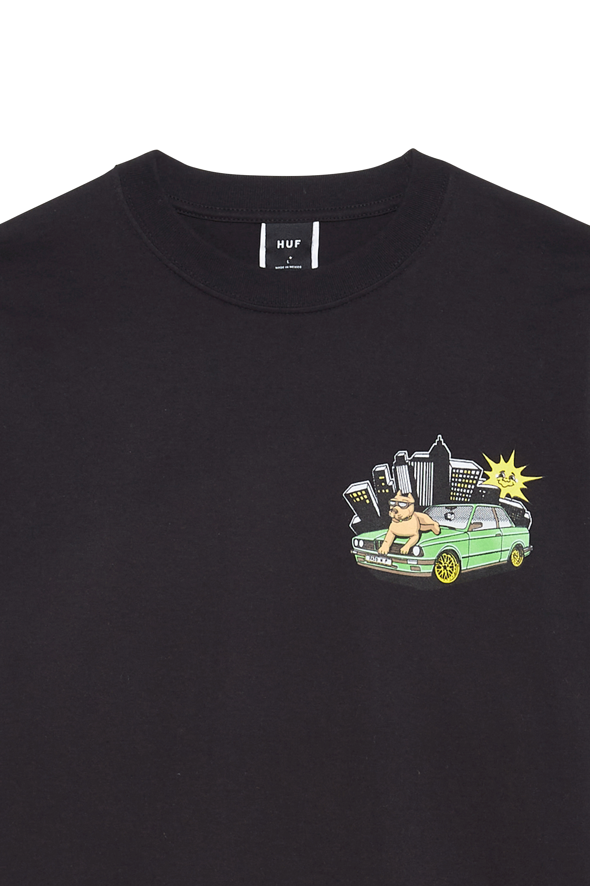 HUF T-shirt 97 LS Noir