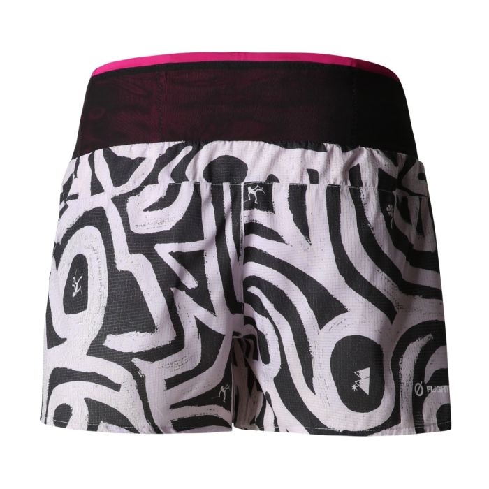 The North Face Dame Shorts Printed Flight Stridelight 4 Inch Shorts Hvid