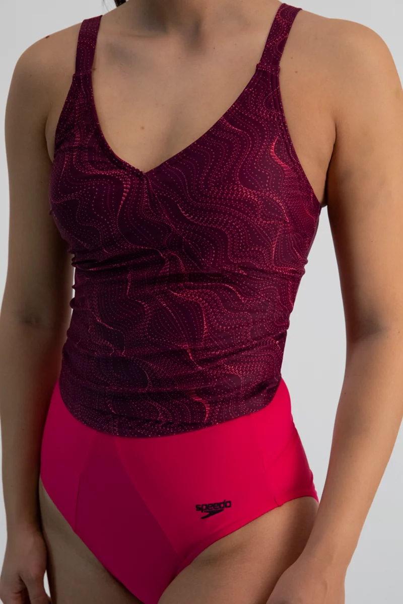 speedo Shaping Evie Printed Damen Tankini