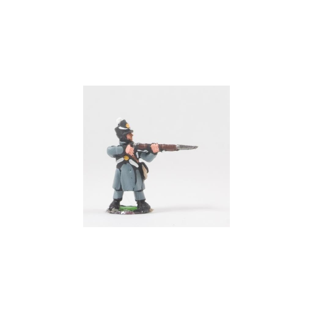 British 1814-15: Line or Flank Coy in Greatcoat firing