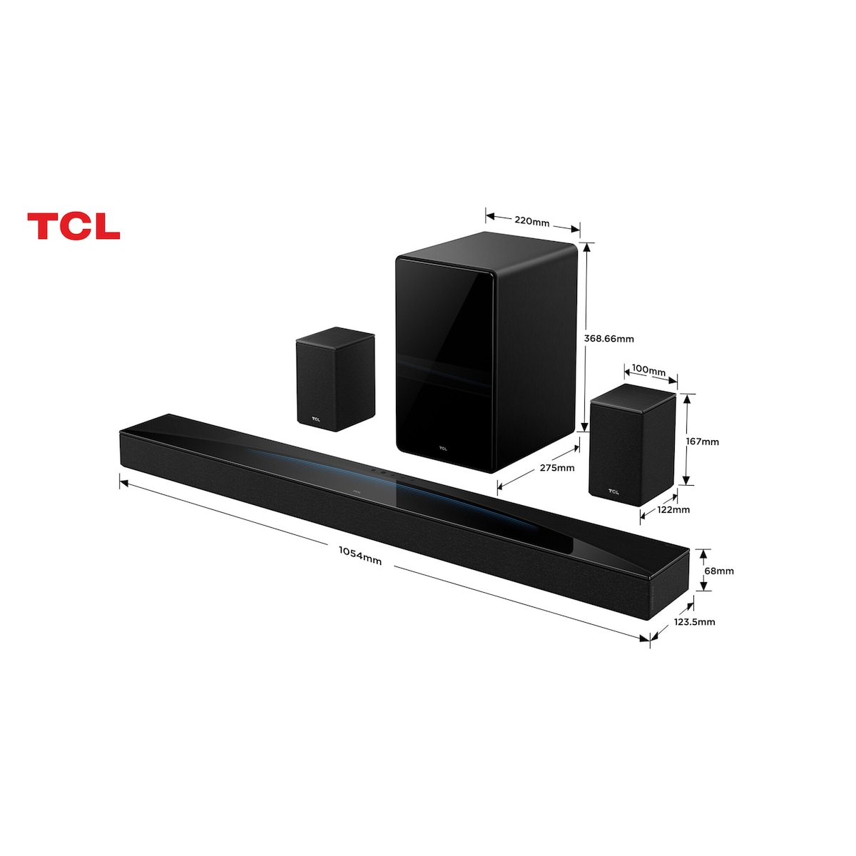 TCL Lydplanke Q85HE