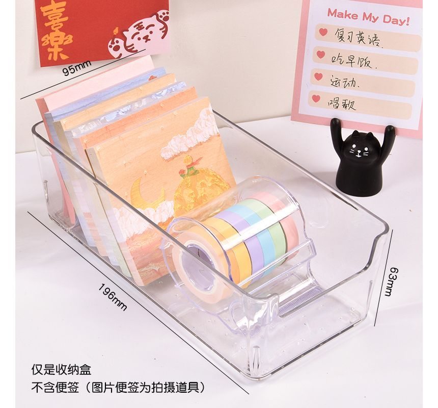Candy Lemon - Acryl bureau organizer / Print plaknotitie / Set (verschillende ontwerpen)