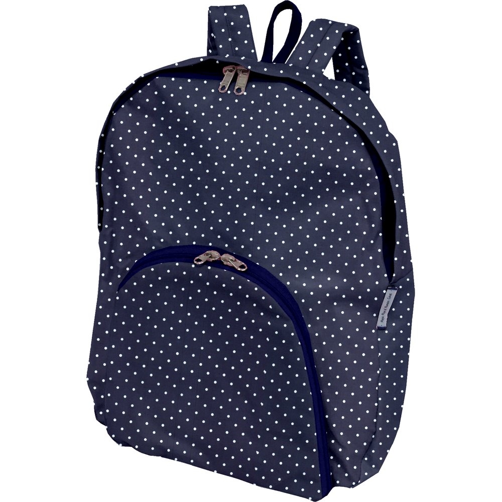 Sac À Dos Pliable Pois Marine