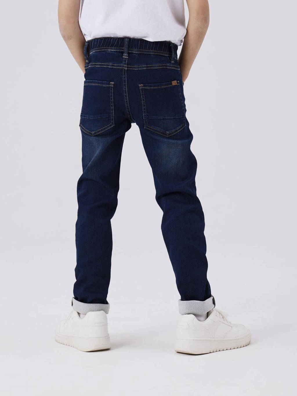 NAME IT slim fit jeans NKMRYAN JOGGER denim blue