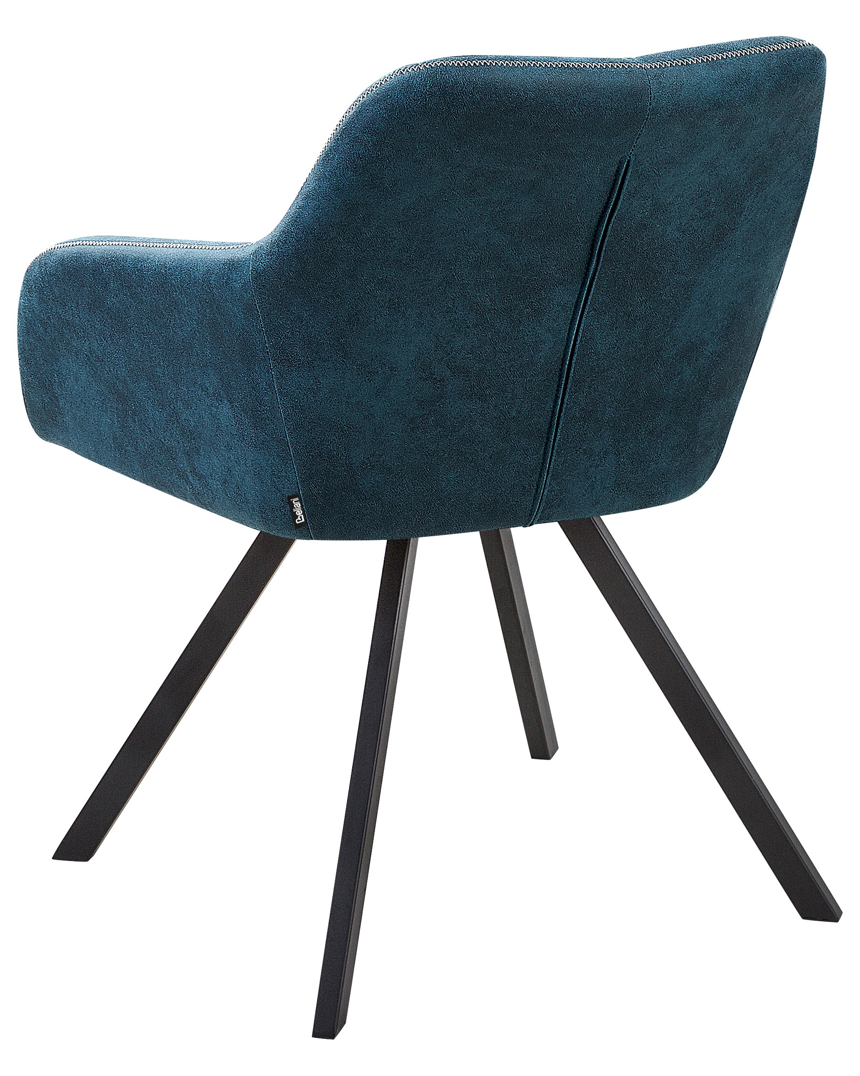 Set van 2 eetkamerstoelen MONEE Zeeblauw