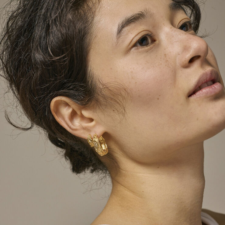 ENAMEL Copenhagen Hoops, Nela 20 mm 925s/gp/m