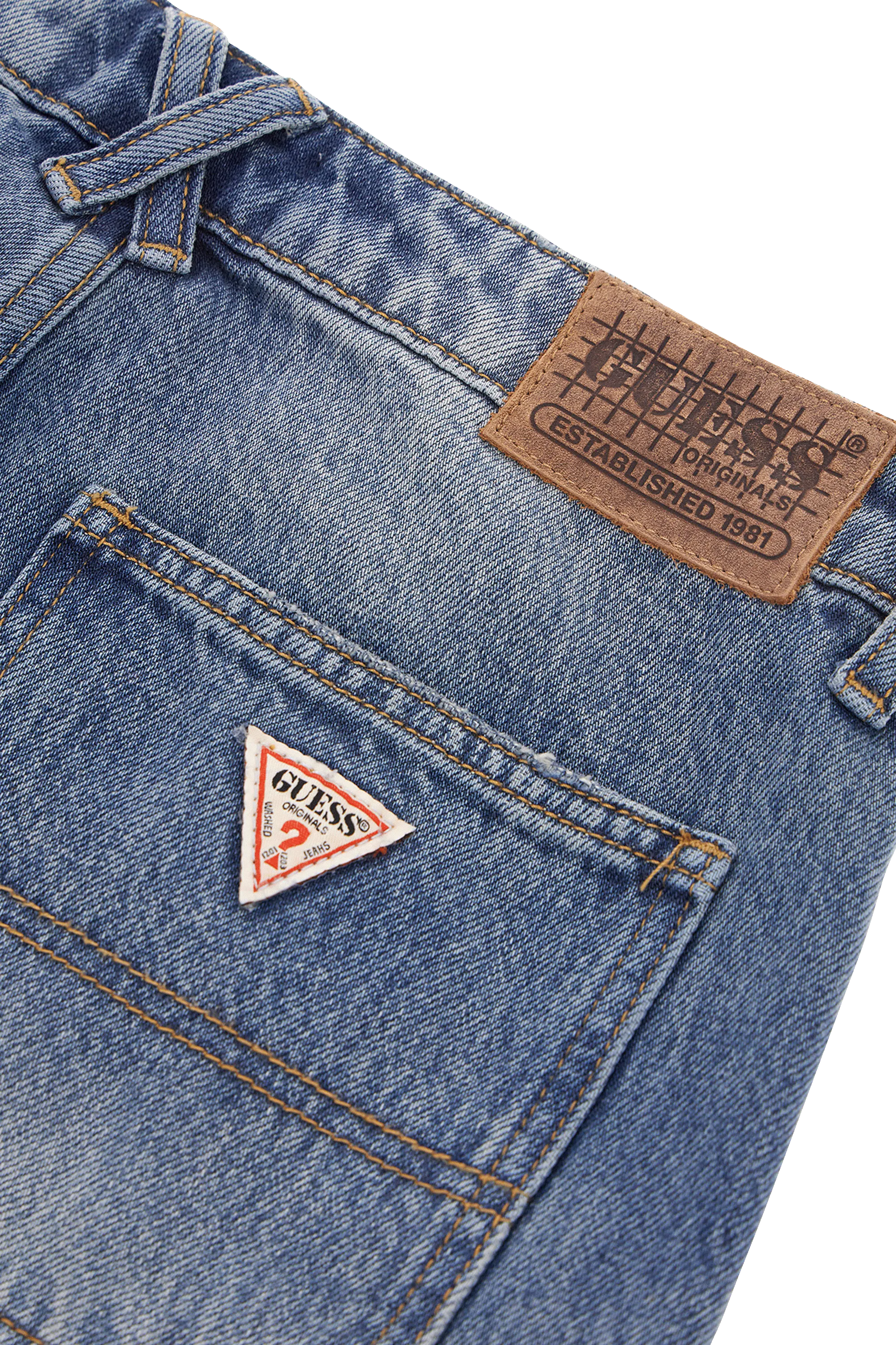 GUESS ORIGINALS Jean GO KIT CARP FB16 GO EDE Bleu