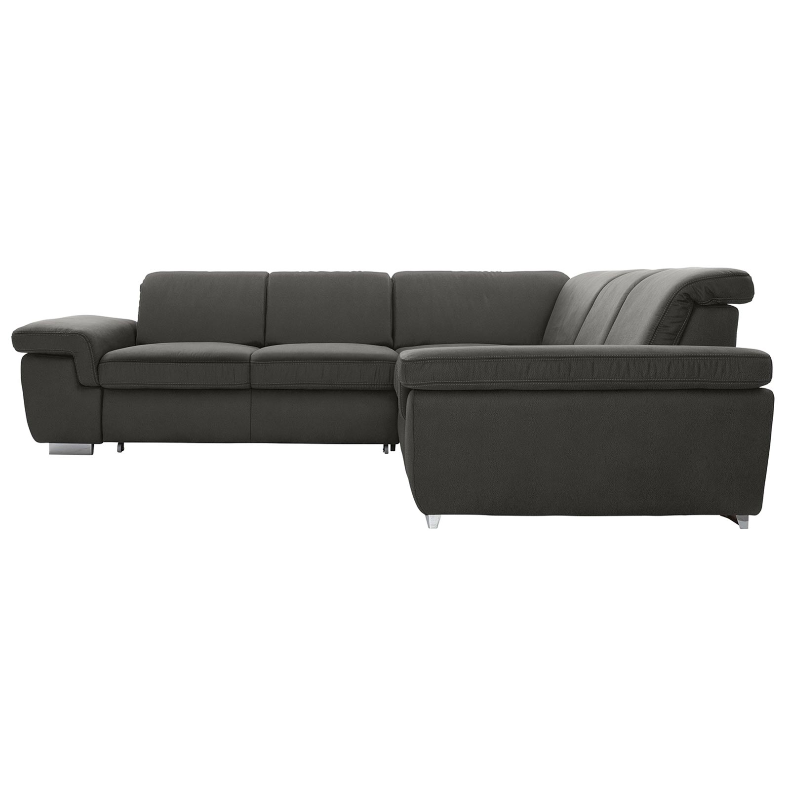 polsterpower Boxspringsofa - Holiday steel - Basismodell - rechts
