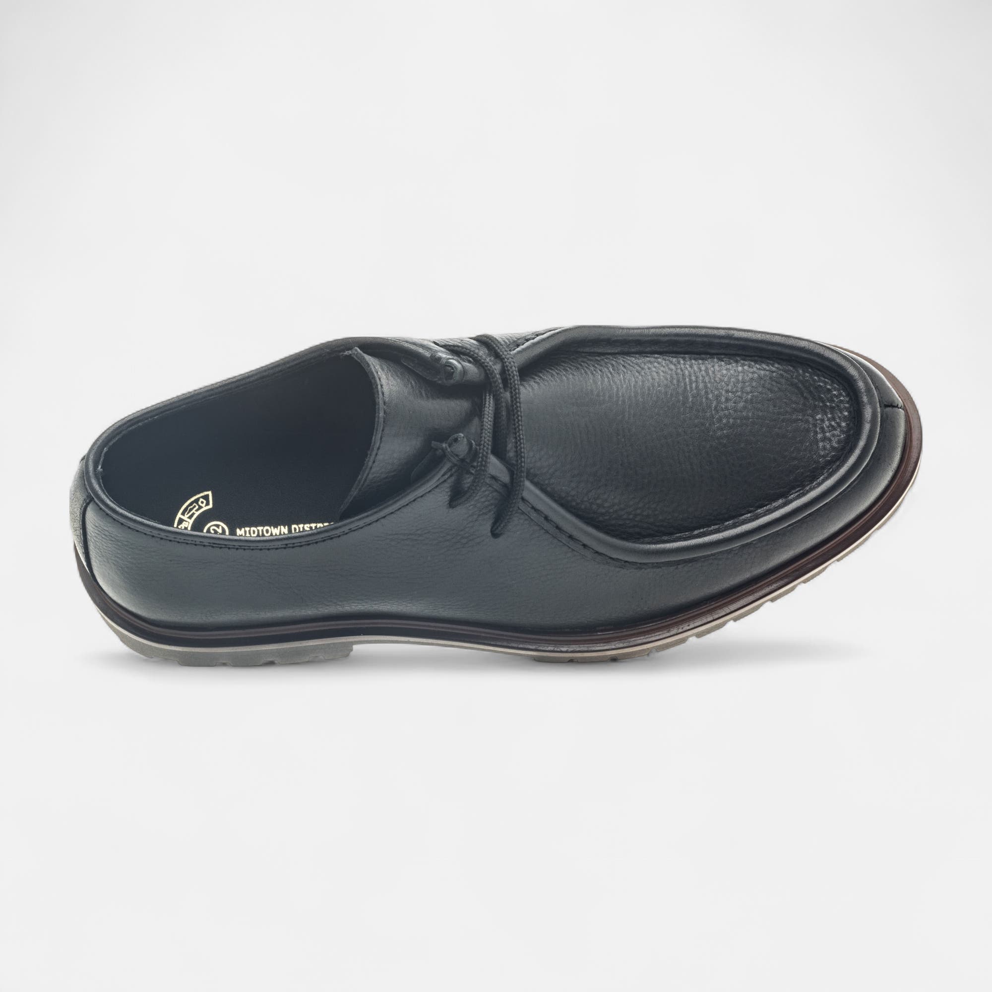 Derbies Homme en cuir noir