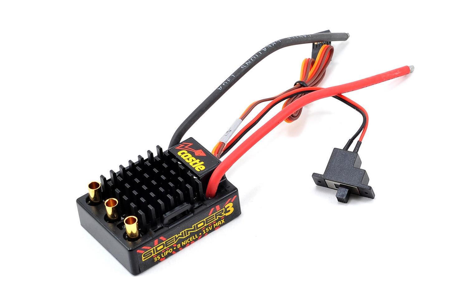 Regler Sidewinder 3<br>Wasserdichter 1:10 Sidewinder Regler