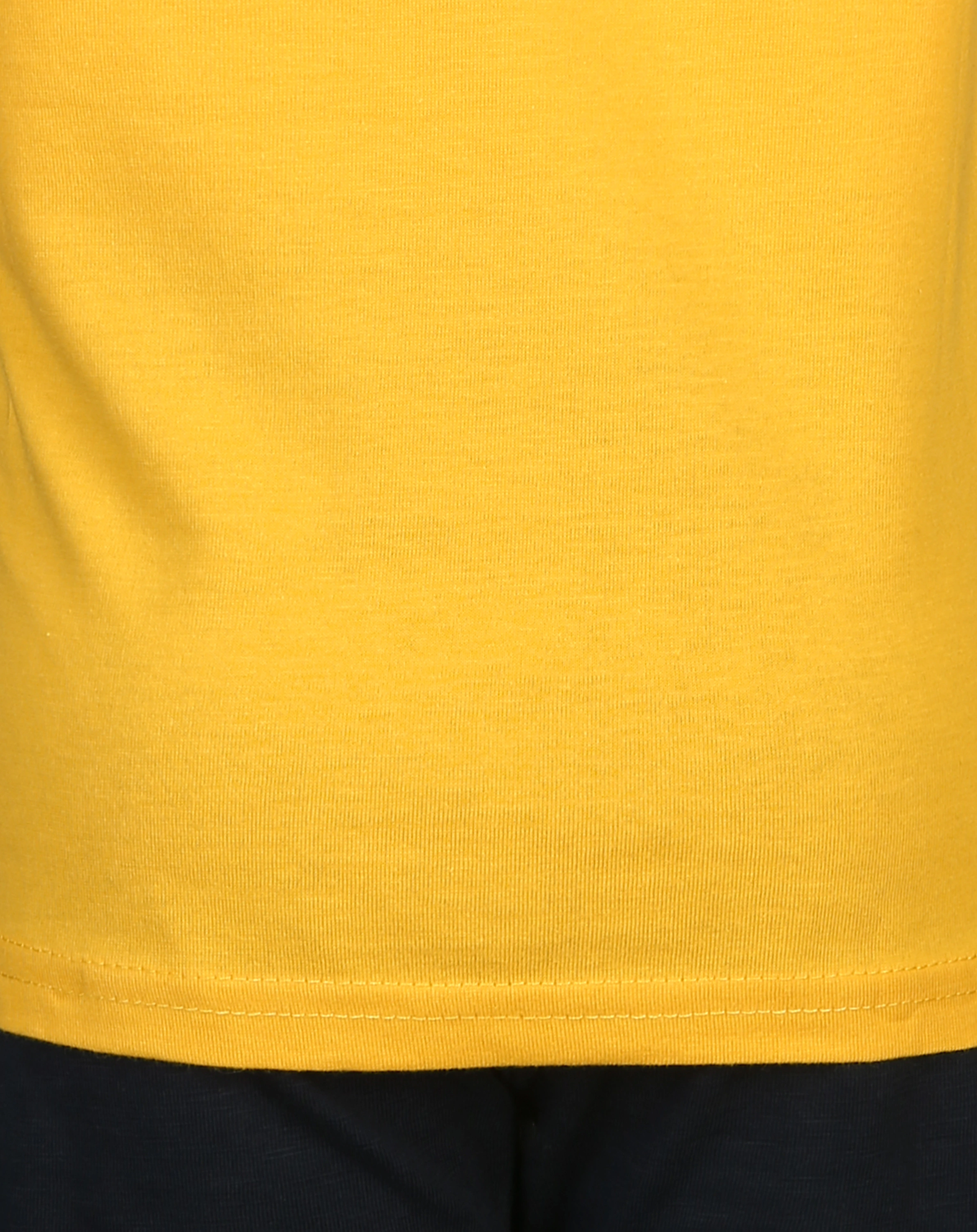T-Shirt OCEAN mit Shorts in gelb/marine