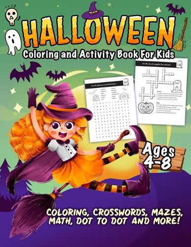 Coloring and Activity Book - Halloween Edition (Paperback)