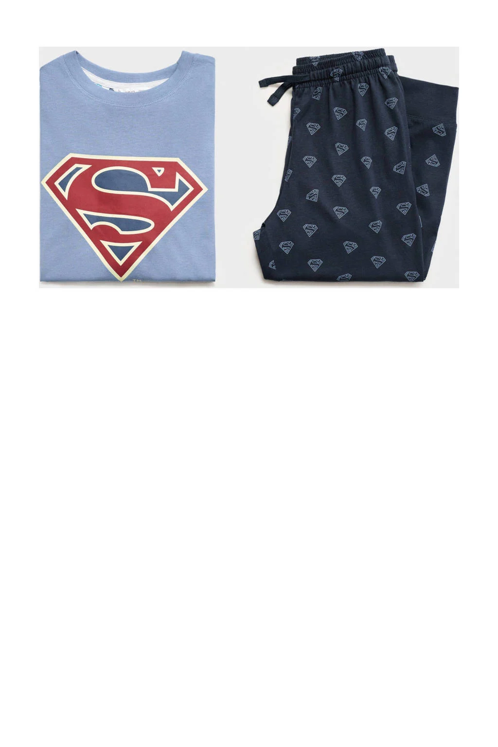Mango Kids pyjamaset superman blauw