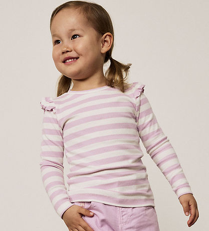 Name It Bluse - Rib - NmfTaia - Winsome Orchid/Cloud Tänzerin