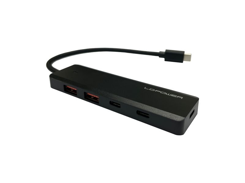LC-Power Dockingstation LC-HUB-U3-4-C Externer USB-Hub