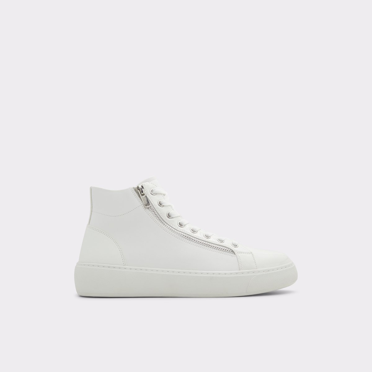 Alpha White Men High top