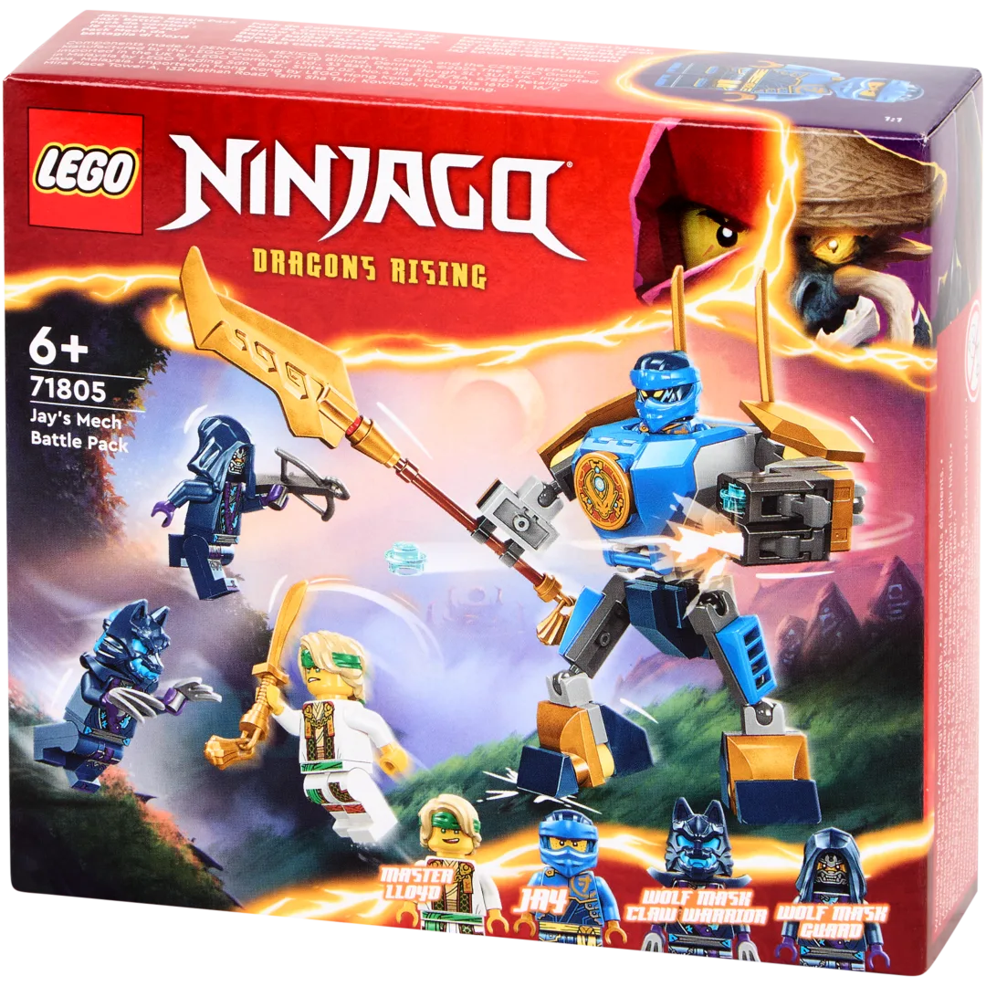 LEGO Ninjago Dragon's Rising Jay's mecha strijdpakket LEGO-nr. 71805