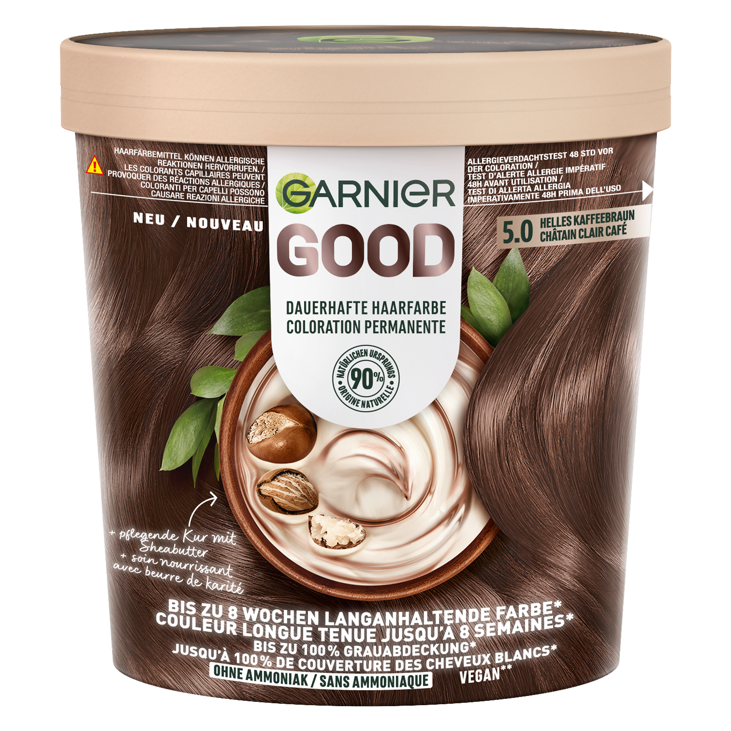 GARNIER GOOD Color permanent 5.0 Coffe Roast Brown Tb 1 Stk