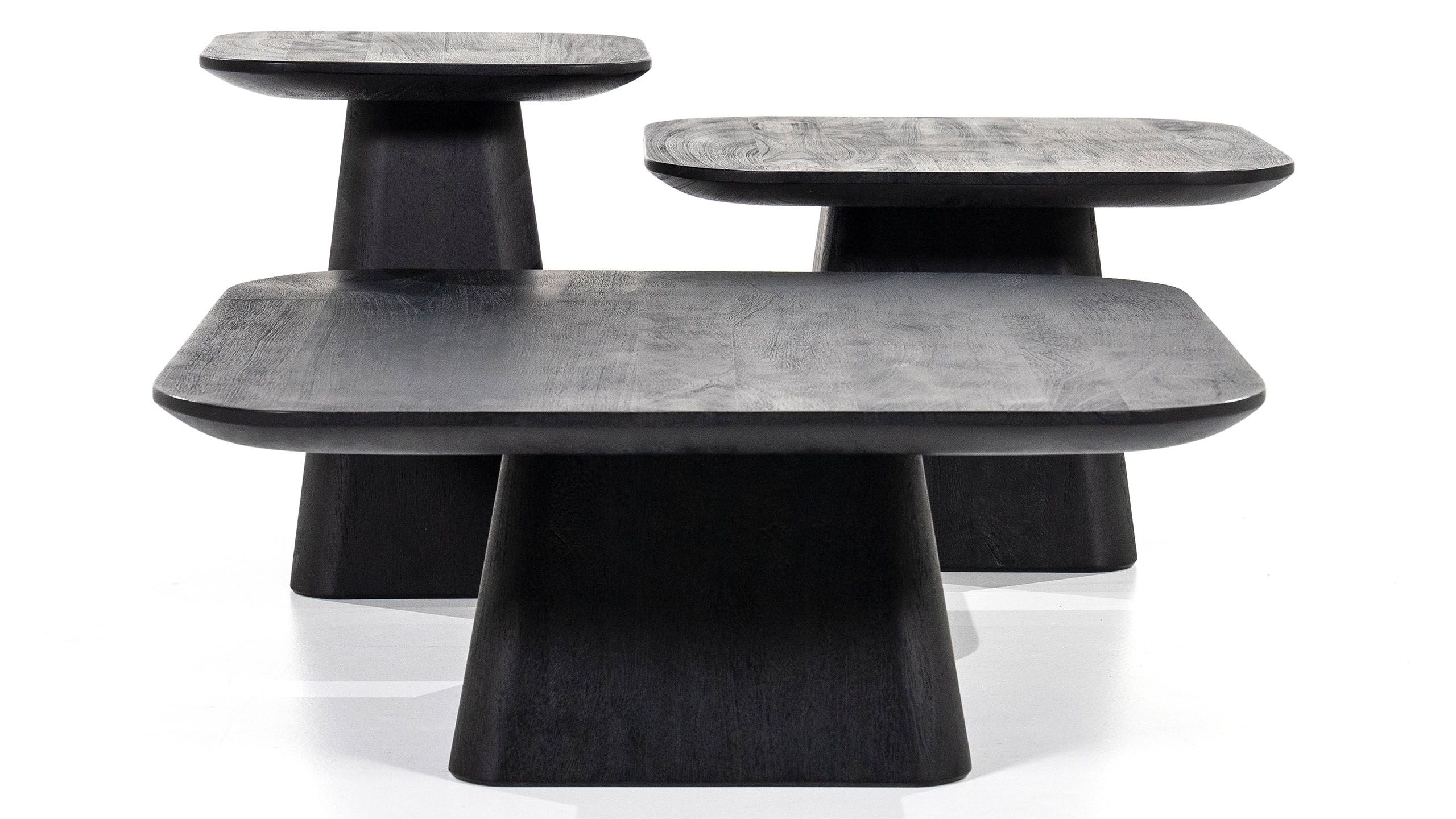 Salontafel 95766 - black Aron B60 x D60 x H39 cm