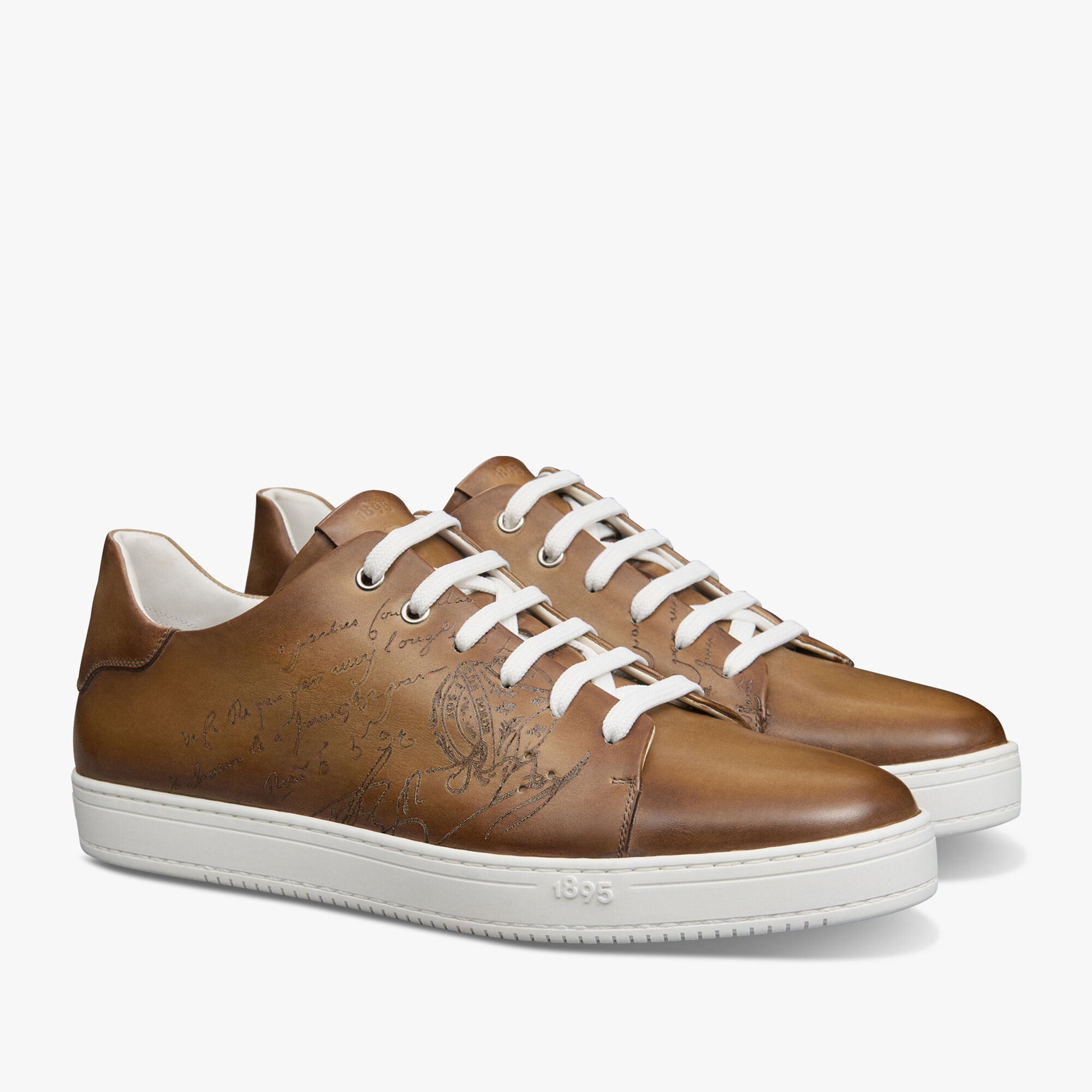 Sneaker Playtime En Cuir Scritto