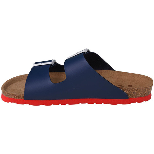 Geographical Norway - Sandalias Bios Doble Hebilla Azul