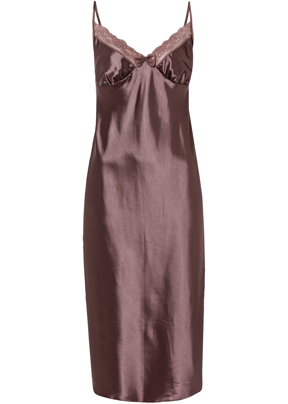 Nuisette midi en satin