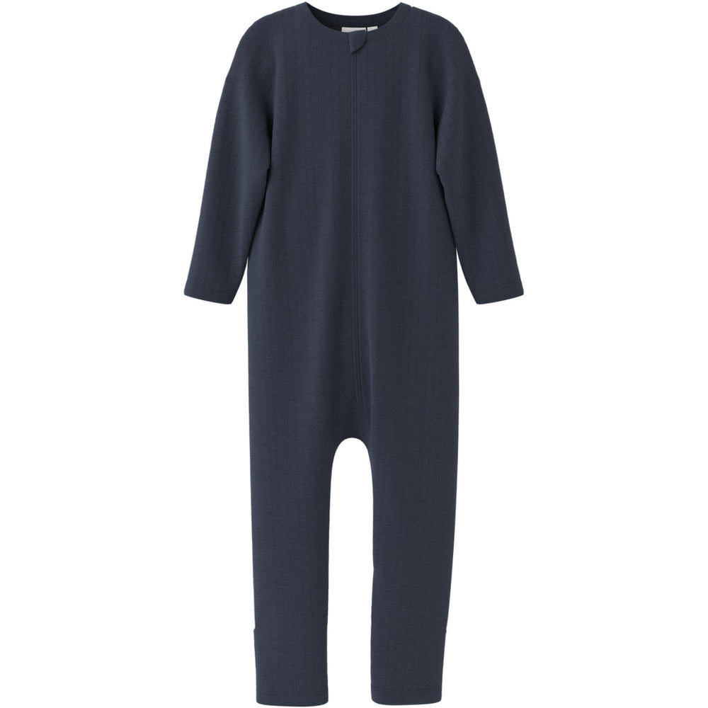 Køb Name It Ombre Blue Wang Uld Needle Natdragt Solid Noos
