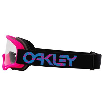 Masque cross Oakley O FRAME PINK SPLATTER CLAIR 2023 - Rose