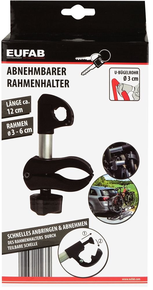 Eufab Rahmenhalter abnehmbar Ø 30mm kaufen | Bike-Discount